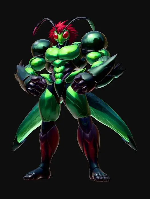 3D model for Emerald Behemoth