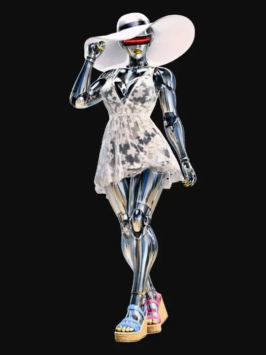 3D model for Chrome Siren on the Beach