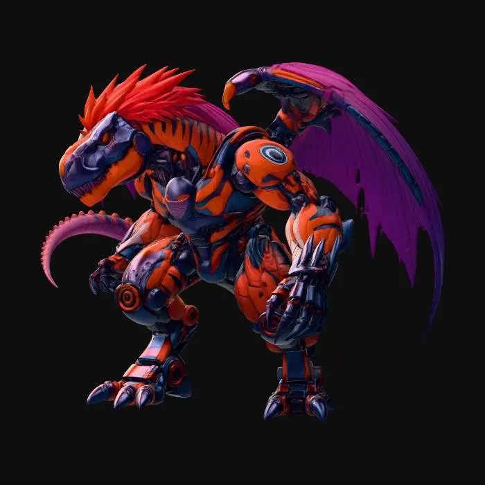 3D model for Cyber Tyrano