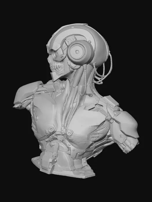 3D model for Cybernetic Sentinel