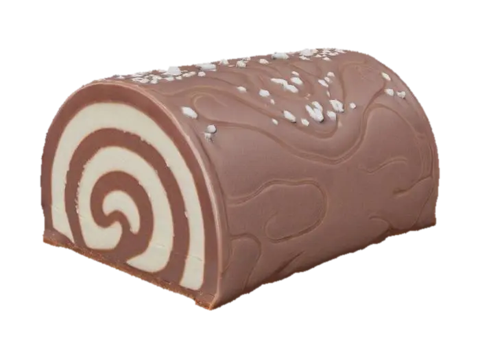Chocolate Swirl Delight 3D model, vytvořený pomocí AI