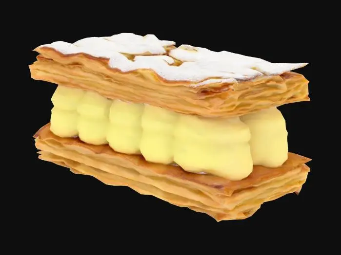 3D model for Millefeuille Delight