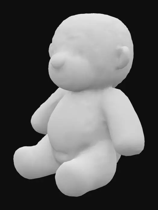 3D model for Cuddly Monkey Plush