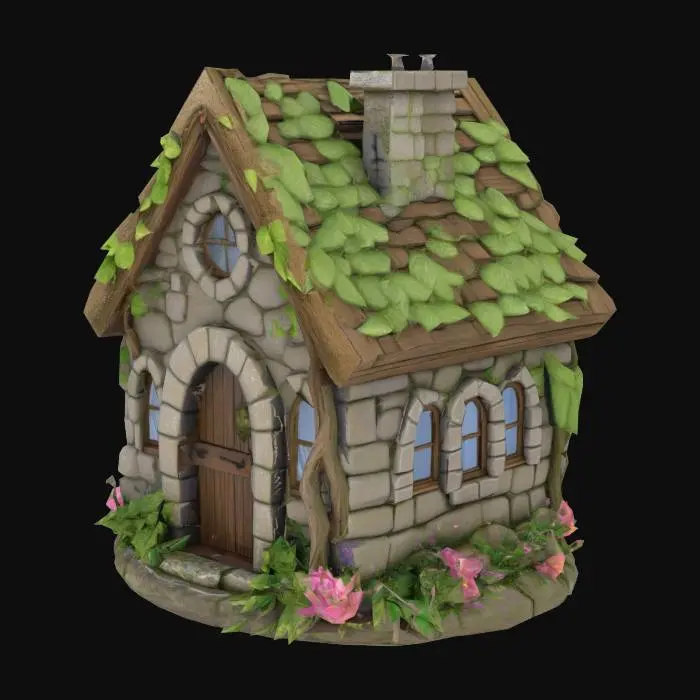 3D model for Enchanted Cottage