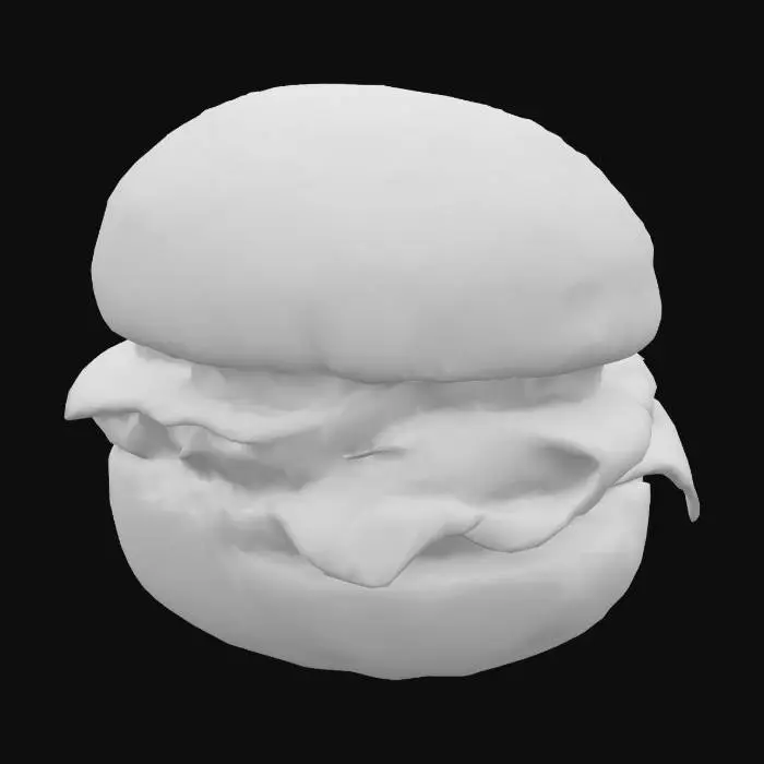 3D model for Burger Delight