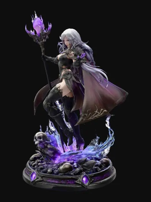 3D model for Sorceress of Shadows