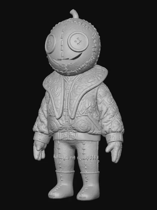 3D model for #Halloween2025#, Pumpkin Patcher