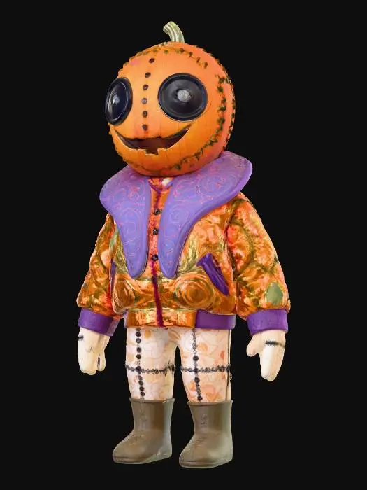 3D model for #Halloween2025#, Pumpkin Patcher