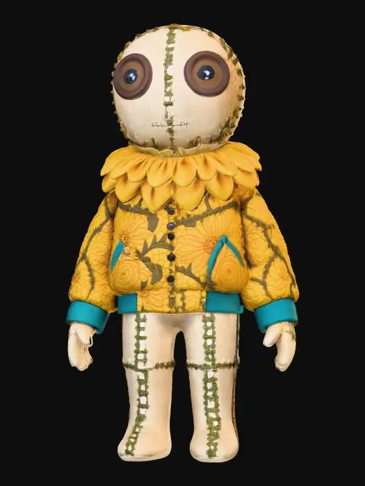 3D model for Sunflower Stitch, #Halloween2025#