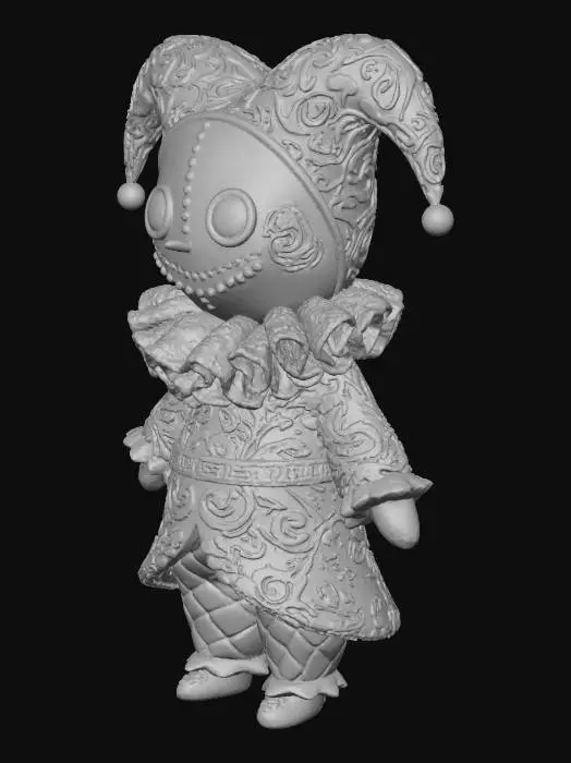 3D model for Jester Elegance, #Halloween2025#