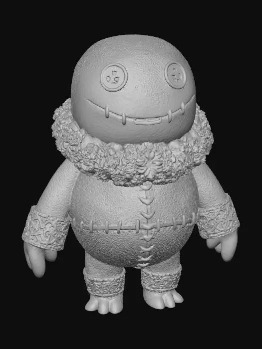 3D model for Patchwork Guardian, #Halloween2025#