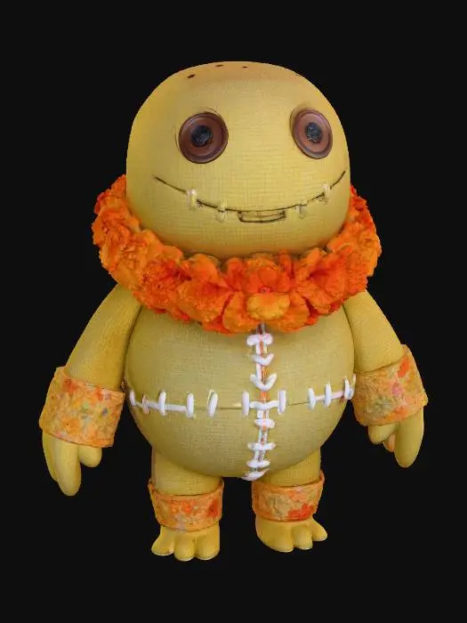 3D model for Patchwork Guardian, #Halloween2025#