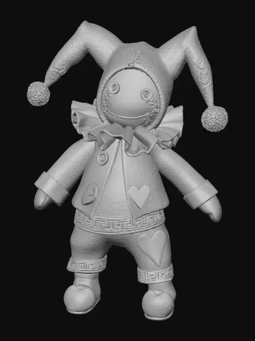 3D model for Jolly Jester, #Halloween2025#