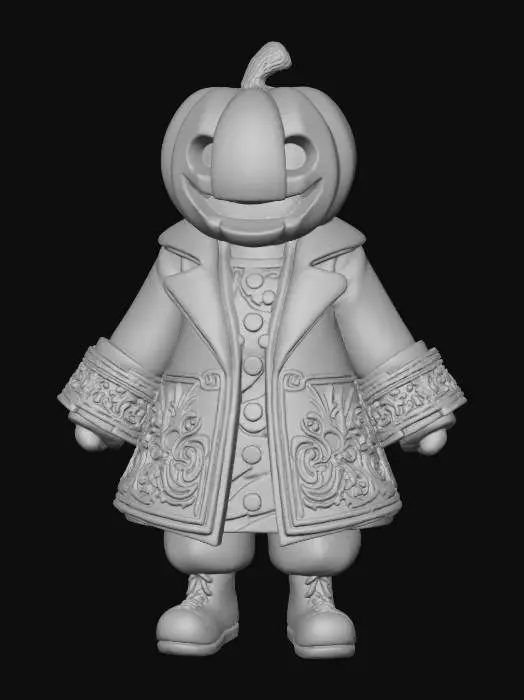 3D model for Pumpkin Prince, #Halloween2025#