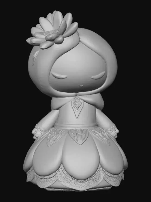 3D model for Blossom Guardian, #Halloween2025#