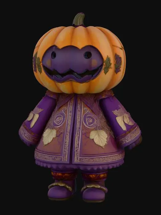 3D model for Pumpkin Noble, #Halloween2025#