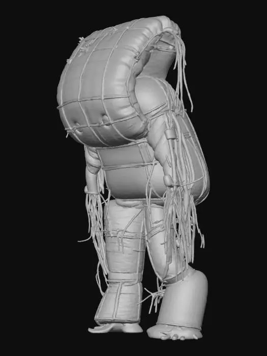 3D model for Patchwork Guardian, #Halloween2025#