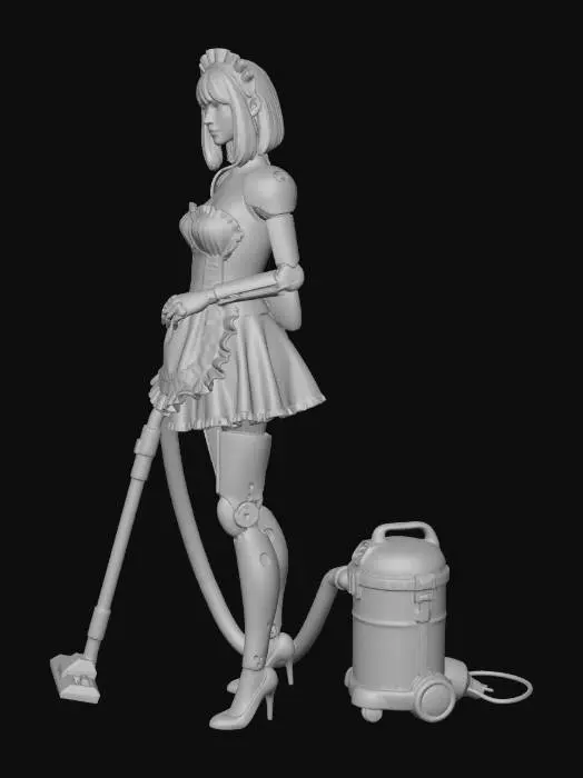 3D model for Rosey Jetson modernized