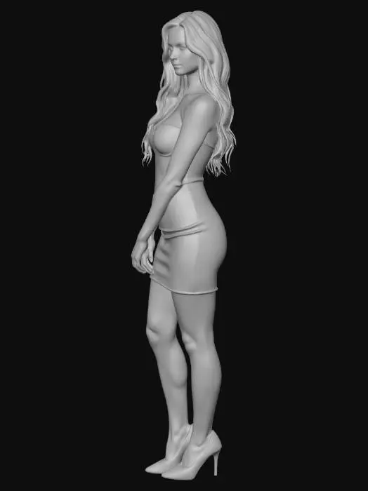3D model for Little black dress