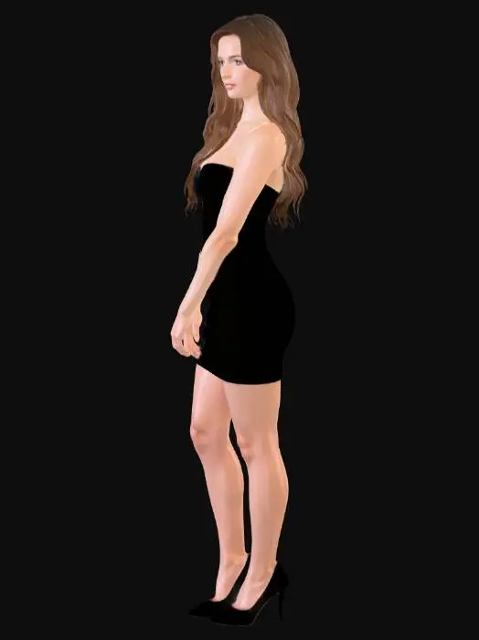 3D model for Little black dress