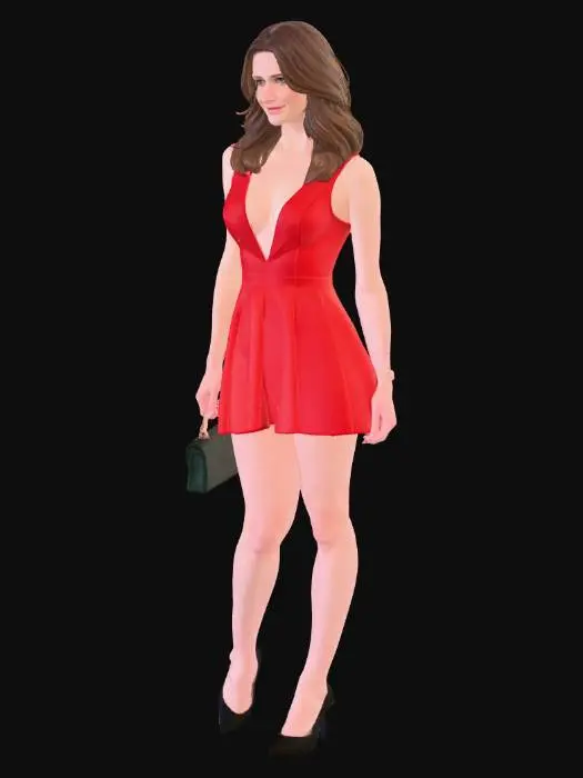 3D model for Crimson Chic