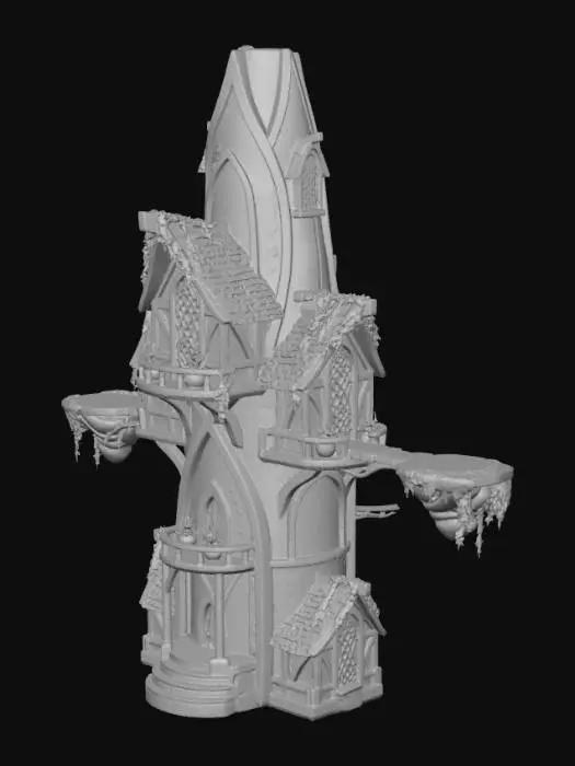 3D model for Enchanted Tower