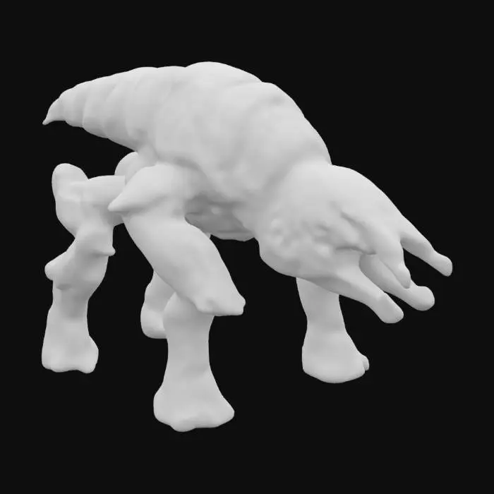 3D model for 4 legged fleshy