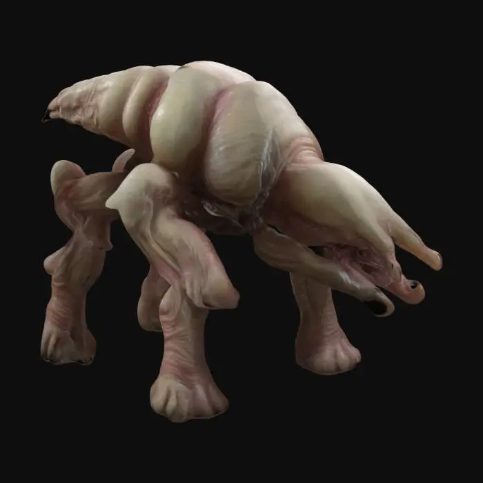 3D model for 4 legged fleshy