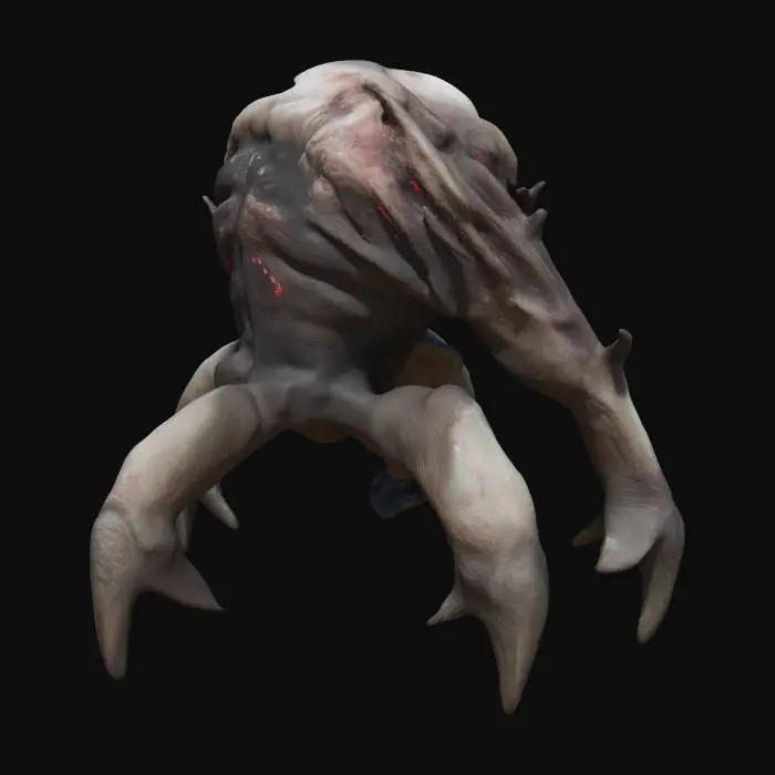 3D model for Crab Fleshy creature