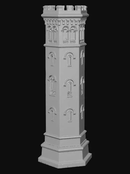 3D model for Torre de la Miranda