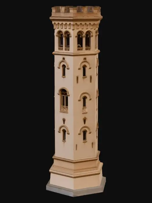 3D model for Torre de la Miranda