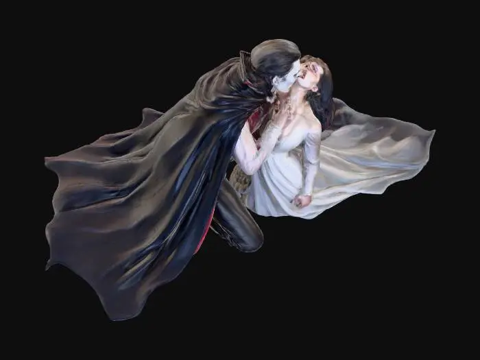 3D model for Vampire's Embrace, #Halloween2025#