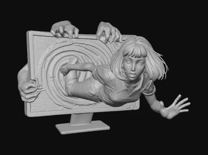 3D model for Digital Vacuum, #Halloween2025#