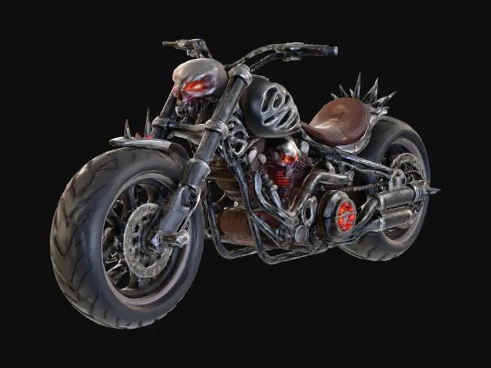 3D model for Hellfire Ride, #Halloween2025#