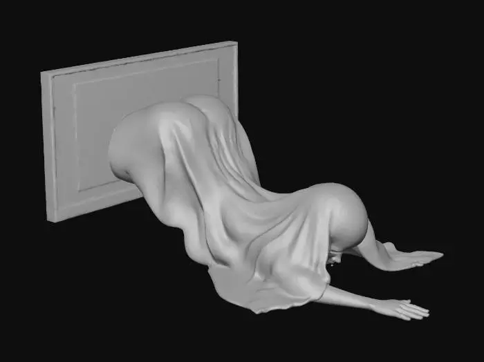 3D model for An Unfrightening Arrival, #Halloween2025#