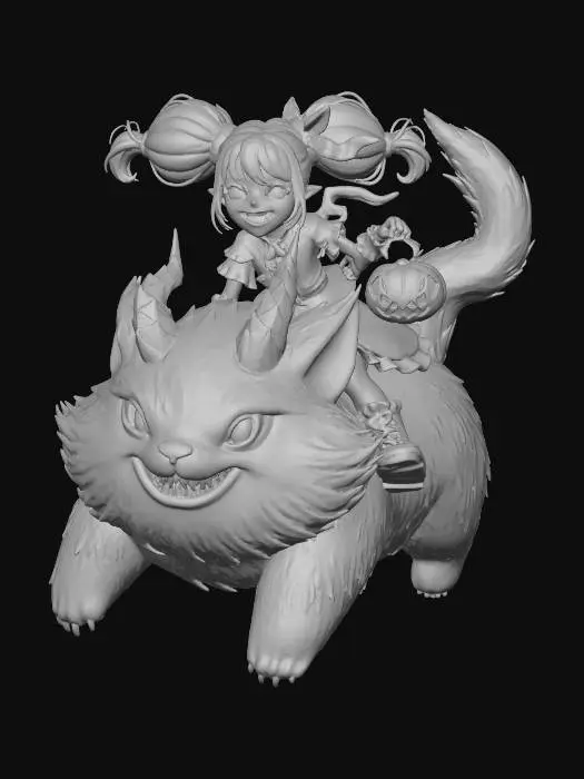 3D model for Pumpkin Mischief, #Halloween2025#