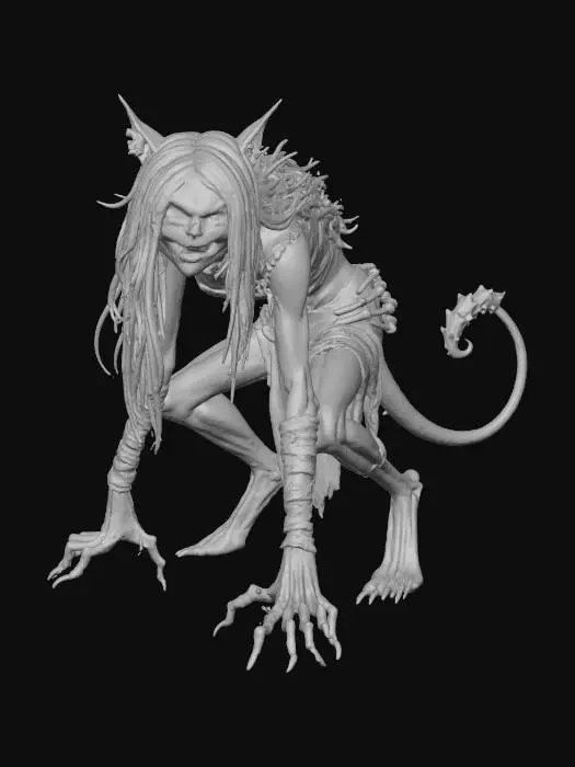 3D model for Night Stalker Demon, #Halloween2025#