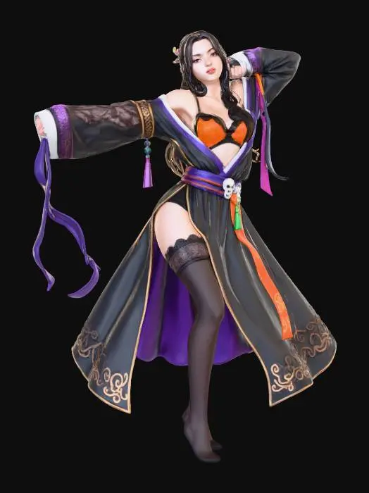 3D model for Mystic Oranges, #Halloween2025#