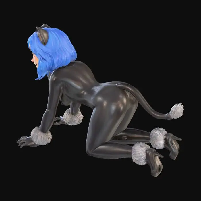 3D model for Cat Cosplay Character, #Halloween2025#
