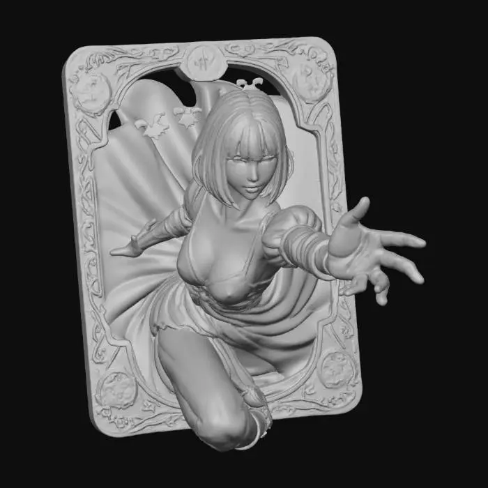 3D model for Enchantress Card XI, #Halloween2025#