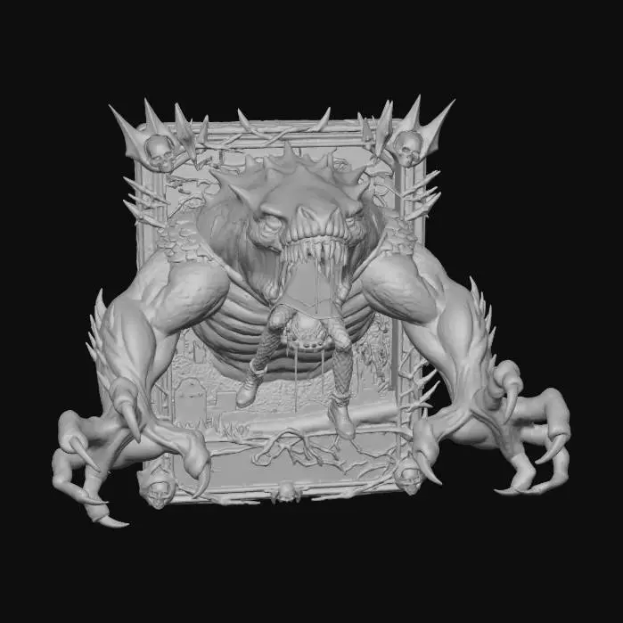 3D model for Beast's Grasp, #Halloween2025#