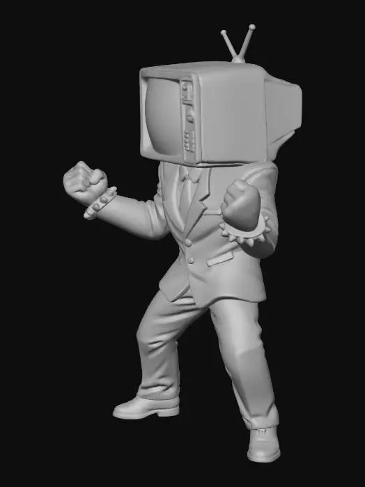 3D model for Magnavox IX Streets of Rage Character