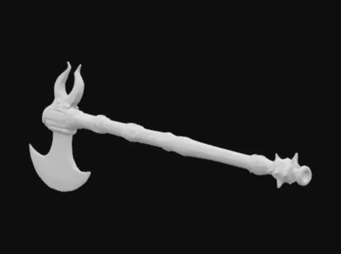 3D model for A halberd, a two-handed polearm that was prominent from the 13th to 16th centuries. It consists of: An axe blade topped with a spike mounted on a long shaft. A hook and a thorn on the back side of the axe blade. It was used in medieval battles and is still the ceremonial weapon of the Swiss Guard in the Vatican.