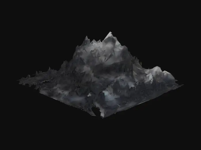 3D model for Enchanted Mountain Realm