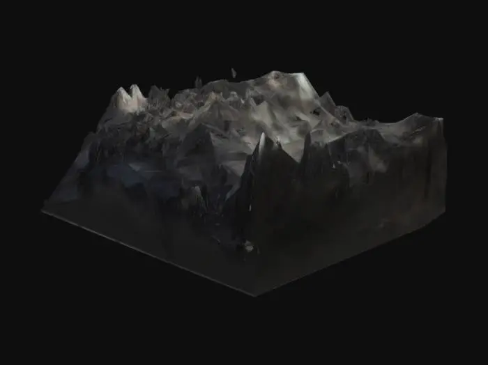 3D model for Enchanted Mountain Realm
