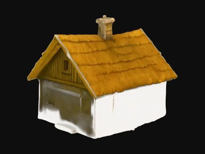 3D model for Cottage Serenity