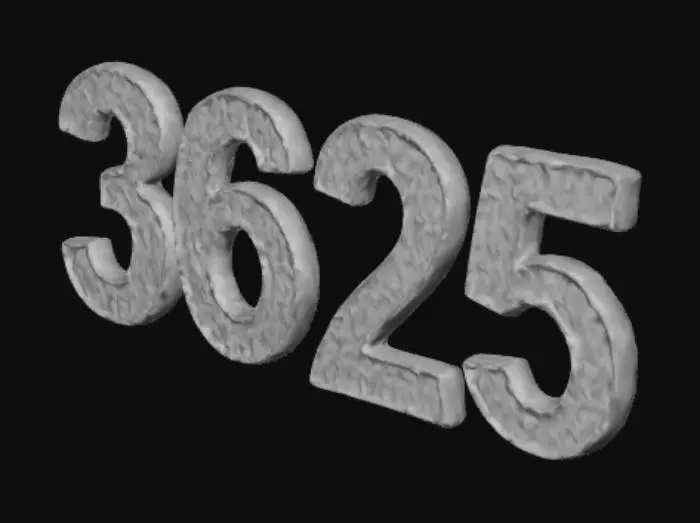 3D model for 3625