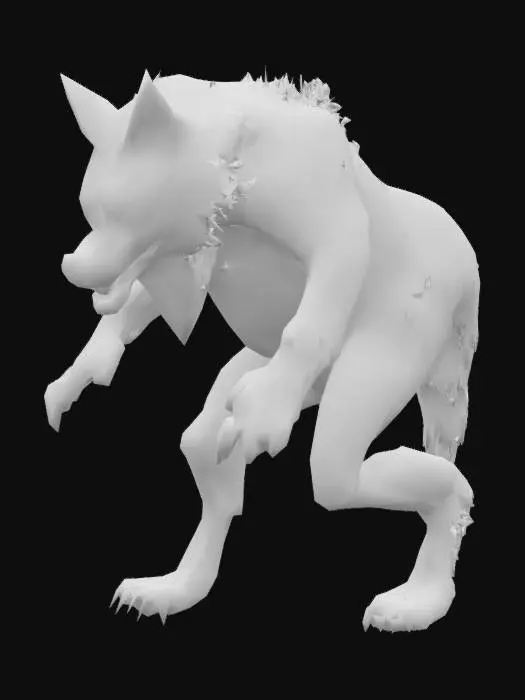 3D model for Werewolf
Common across Slavic, French, and Germanic folklore.

French: Loup-Garou

Slavic: Vukodlak

Romanian: Pricolici