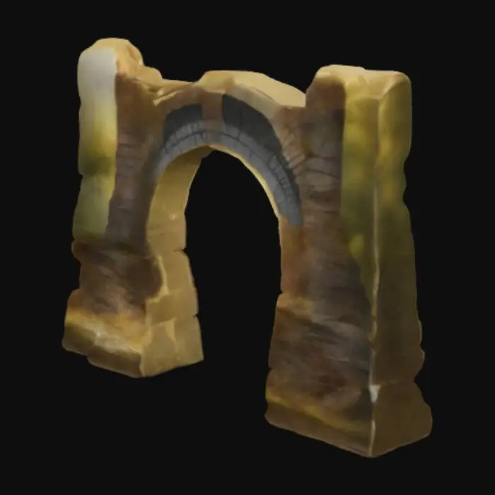 3D model for Ancient Archway
