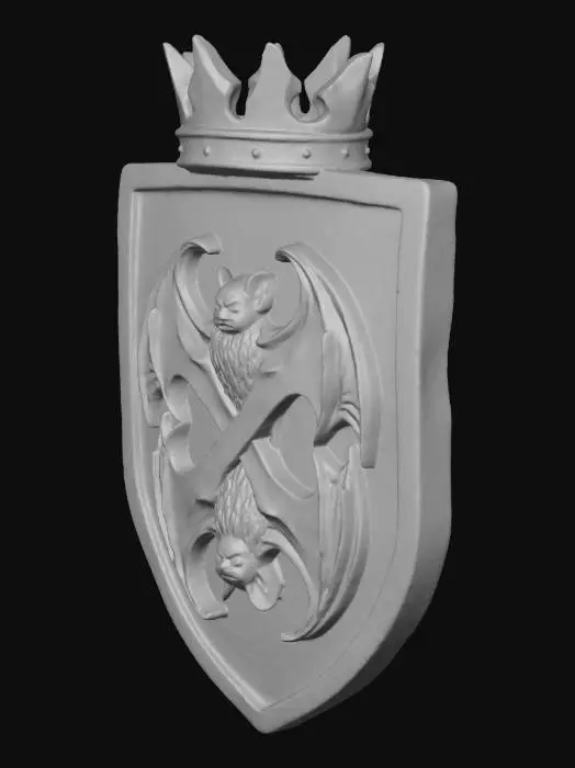 3D model for Nightshade Emblem